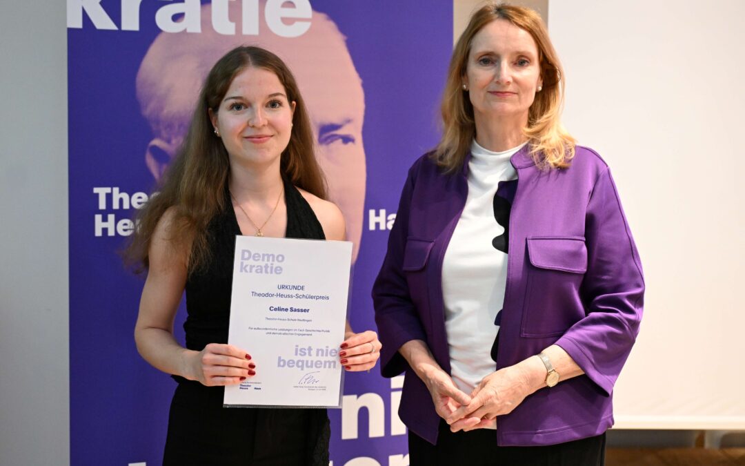Pressemitteilung Theodor Heuss Schülerpreis 2026